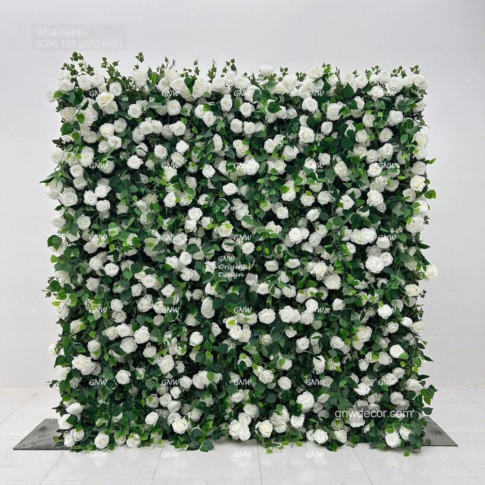Artificial flower wall 8ft x 8ft