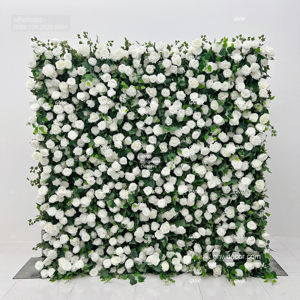 Artificial flower wall 8ft x 8ft