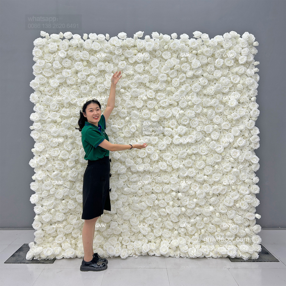 Artificial flower wall 8ft x 8ft