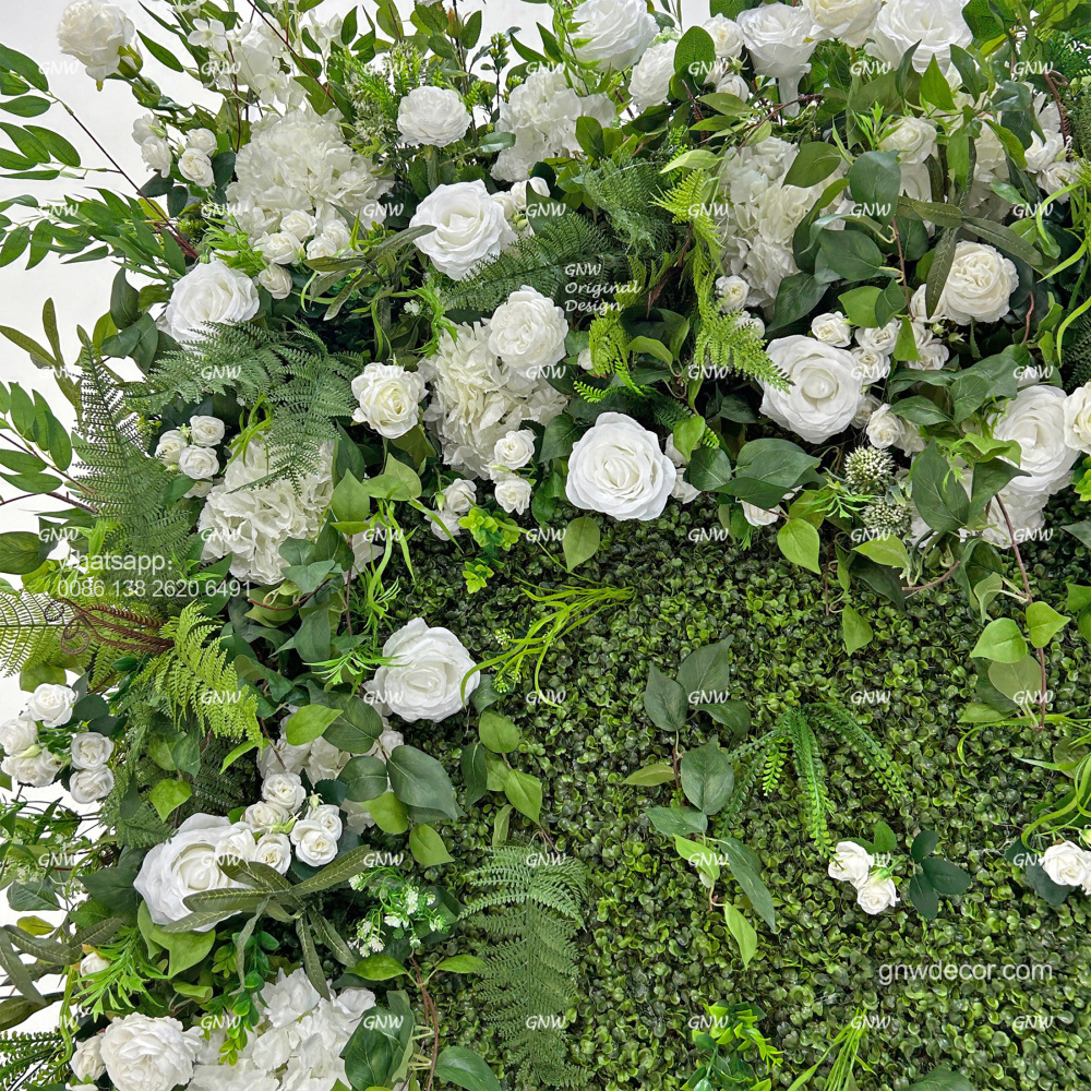Artificial flower wall 8ft x 8ft