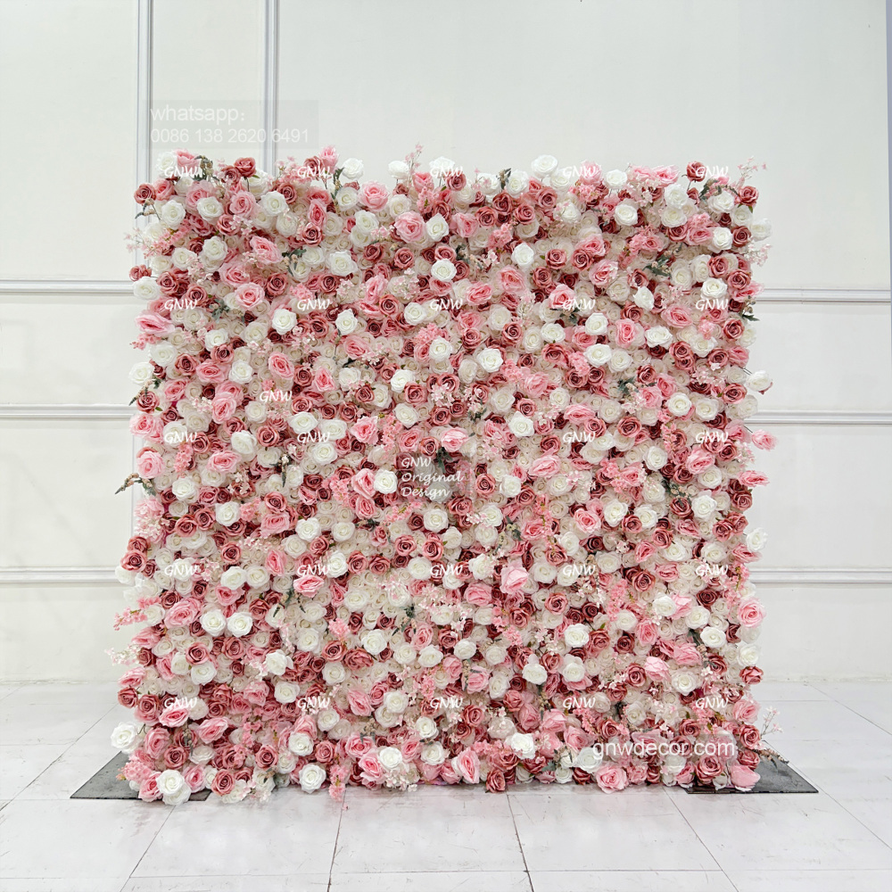 Artificial flower wall 8ft x 8ft