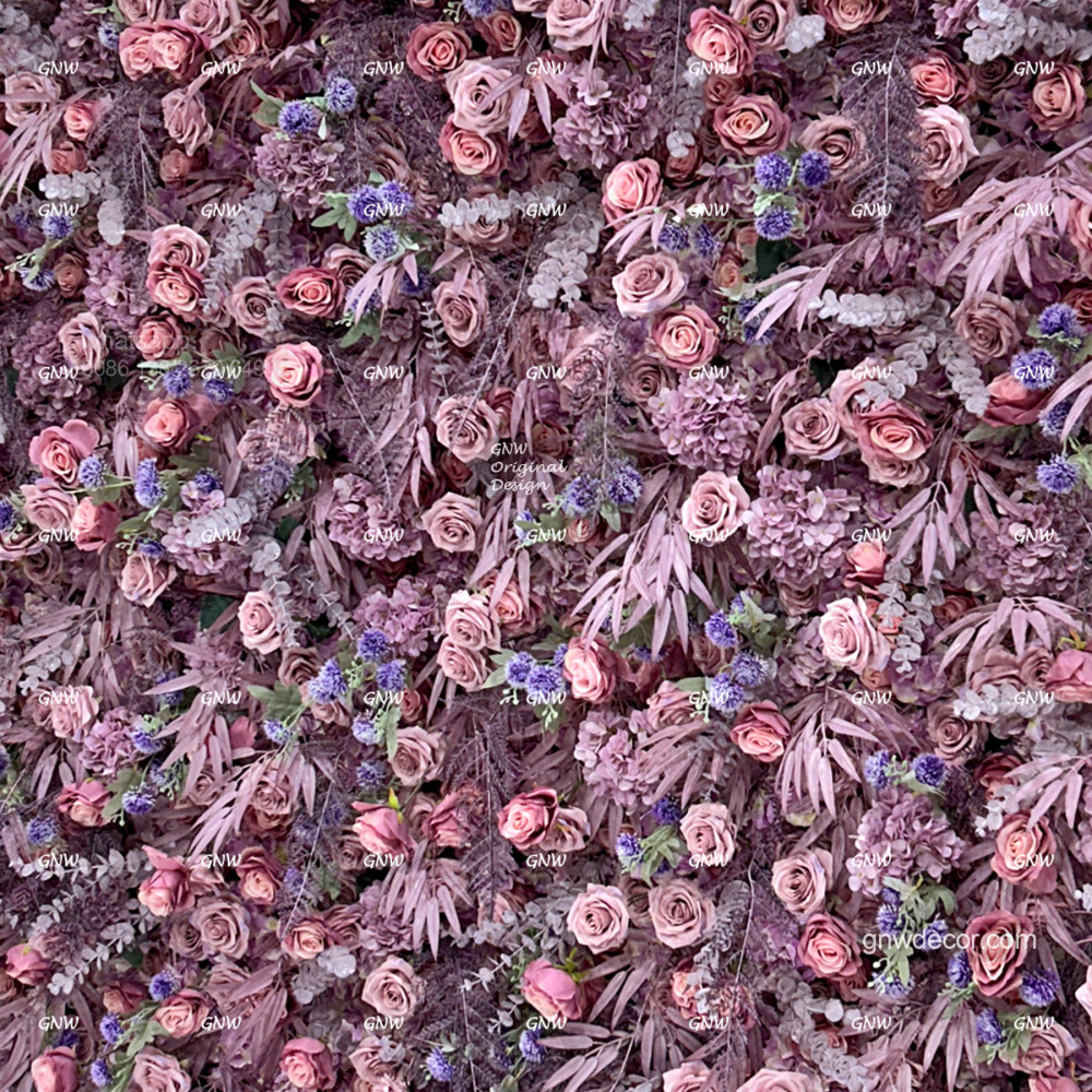 Artificial flower wall 8ft x 8ft