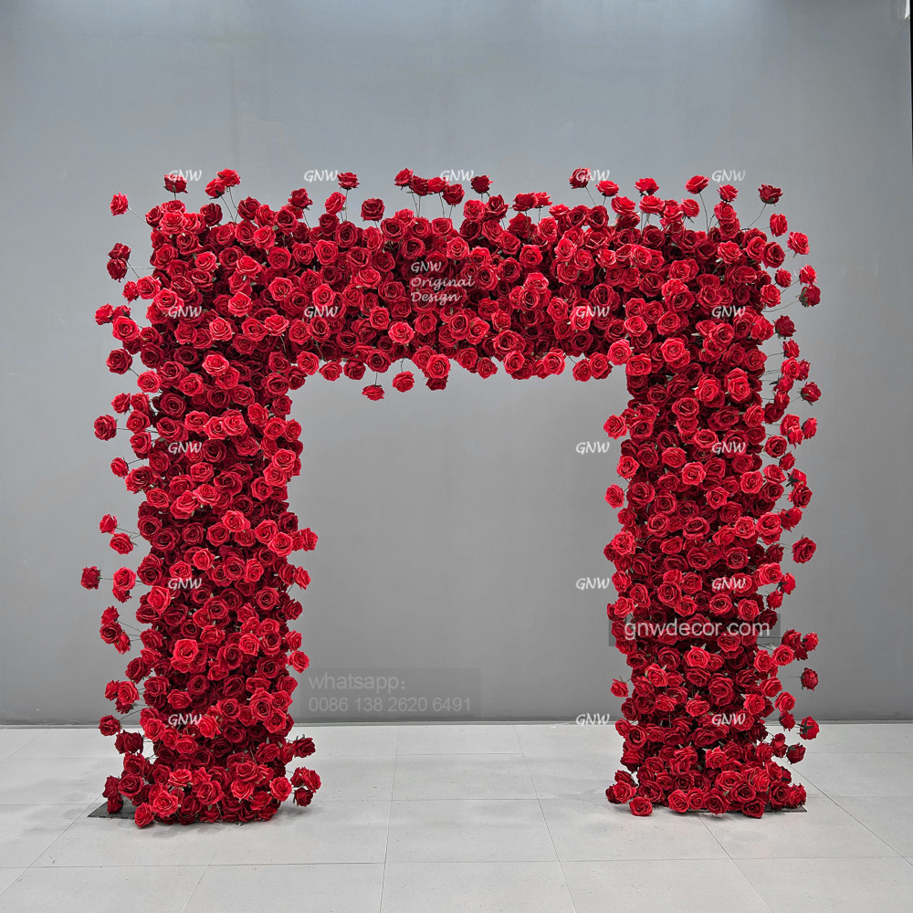 Artificial flower arch : entrance gate