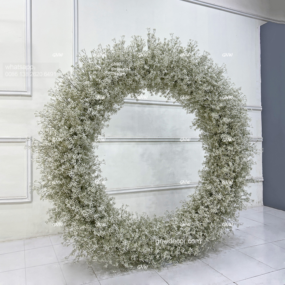 Artificial flower arch : circle ring shape