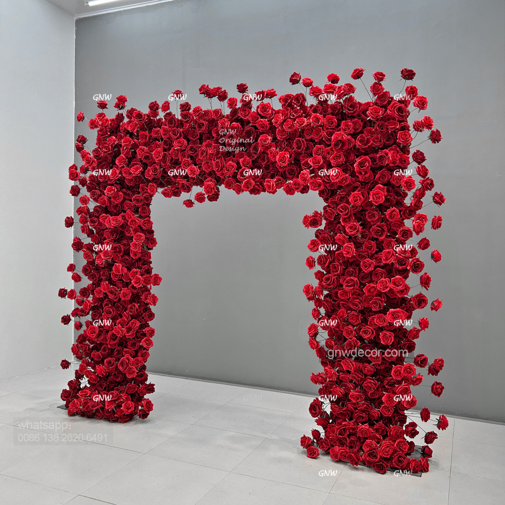Artificial flower arch : entrance gate