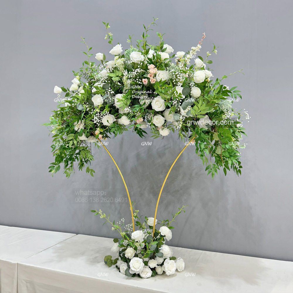 Artificial flower table centerpieces