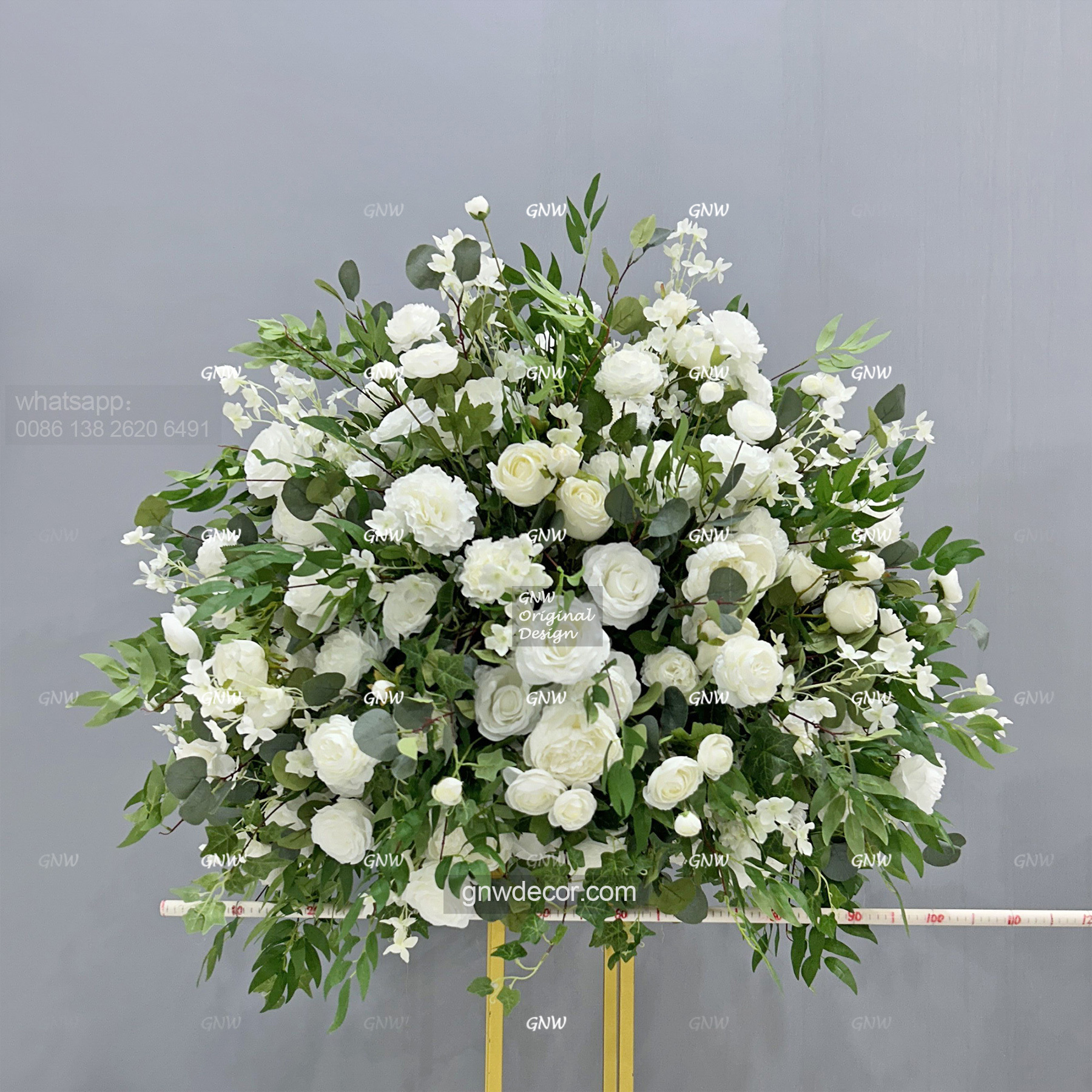 Artificial flower table centerpieces ball 40''