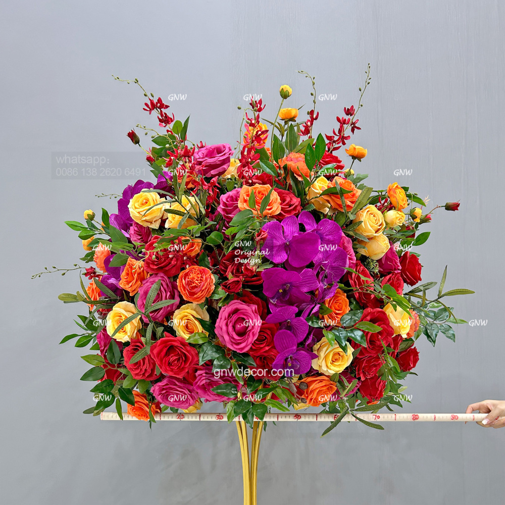 Artificial flower table centerpieces ball 34''