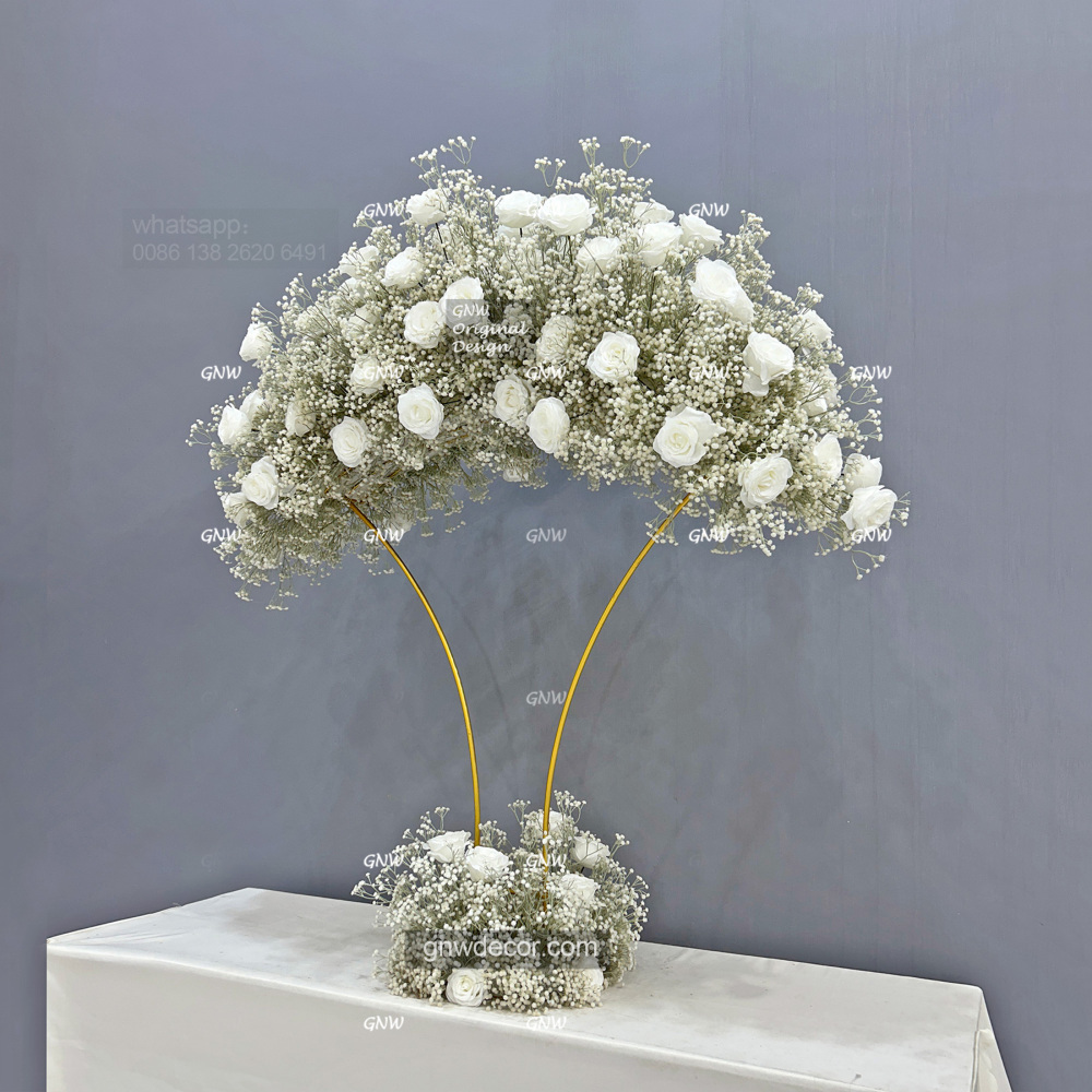 Artificial flower table centerpieces