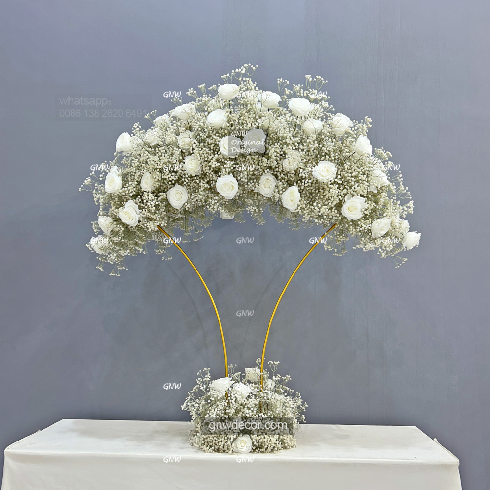 Artificial flower table centerpieces