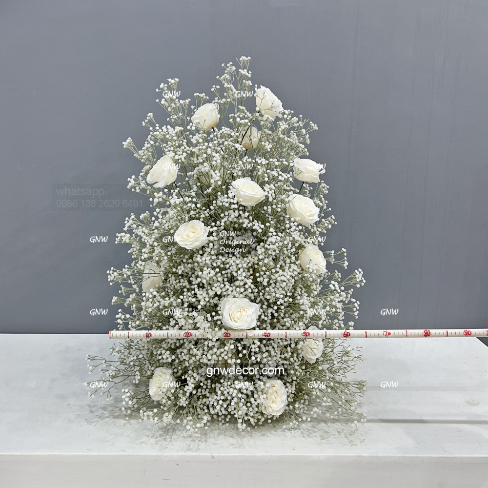 Artificial flower arrangement
