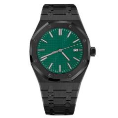 black green