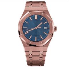 rose gold blue