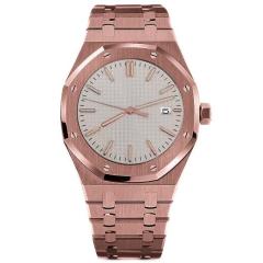 rose gold white