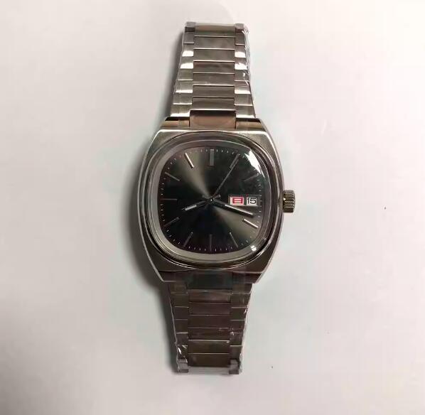New acrylic mirror stainless steel watch case with NH35/NH36 movement style for men's automatic machines