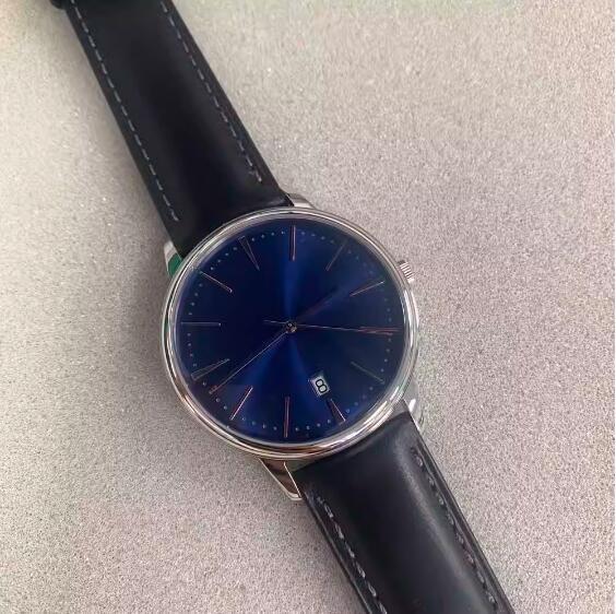 New Men's Watch 40mm Polished Stainless Steel Case with Japanese Miyota9015 Movement