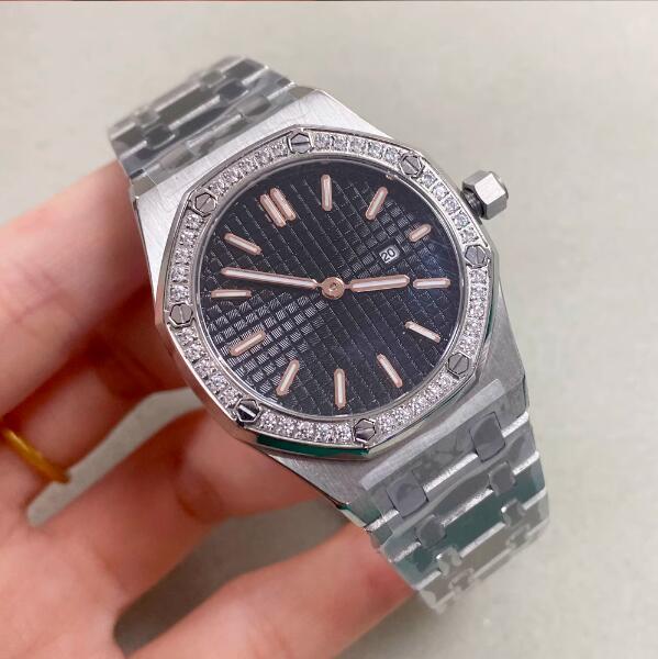 31MM Women's Octagonal Shizi Precision Steel Quartz Watch Green Glow dial with Japanese VJ24 quartz movement