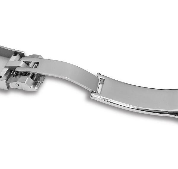 Men's quartz watch timing code 39mm stainless steel case sapphire glass rubber strap VK63 movement