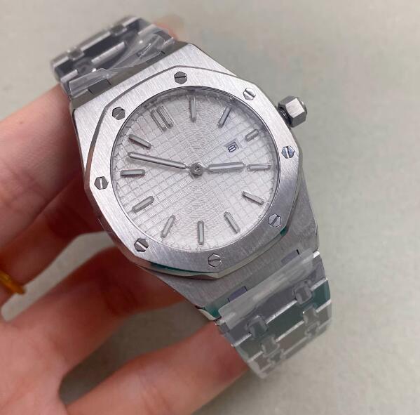 31MM minimalist women's octagonal stainless steel quartz watch with green luminous dial and Japanese VJ24 quartz movement