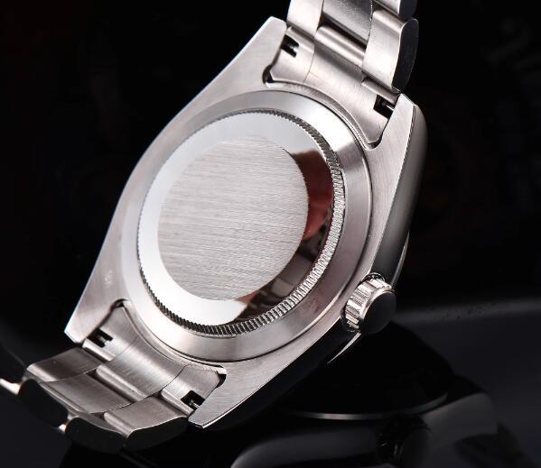 Men's mechanical watch 40mm Blue Treasure mirror fully automatic movement diving watch blue