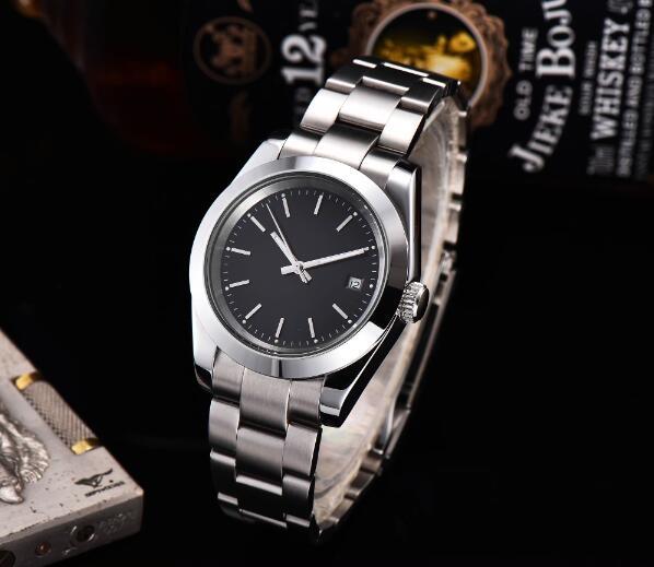 Men's Mechanical Watch 40mm Blue Treasure Mirror Fully Automatic Movement Diving Watch Black Silver Needle