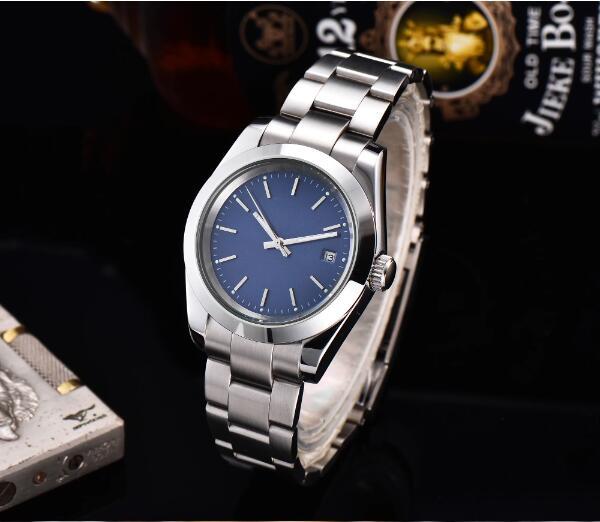 Men's mechanical watch 40mm Blue Treasure mirror fully automatic movement diving watch blue