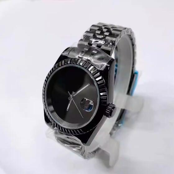Mechanical Watch Blue Treasure Glass Face Stainless Steel Case 39mm with NH35 Movement