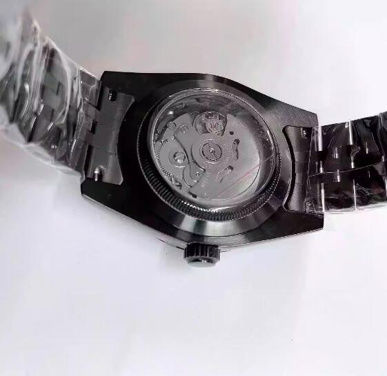 Mechanical Watch Blue Treasure Glass Face Stainless Steel Case 39mm with NH35 Movement