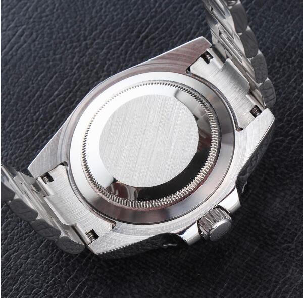 Men's hollowed out mechanical watch with 40mm stainless steel case and blue ring surface equipped with NH70 mechanical movement