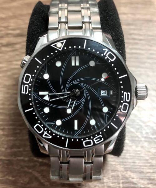 Men's mechanical watch fully automatic ceramic bezel 40mm mineral glass 2813 movement