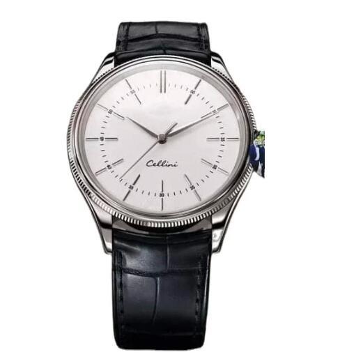 Luxury New Mens Mechanical Watch Automatic Black Leather Rose Gold CELLINIS Reloj Hombre