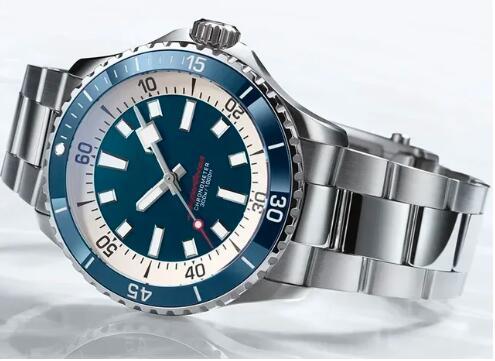 Luxury New Mens Automatic Mechanical Watch B42 Stainless Steel Superocean Black Blue Ceramic Bezel Sapphire Glass 44mm