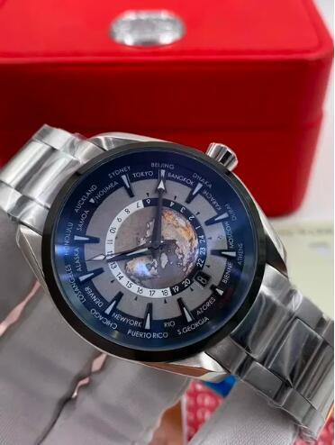 New Mens Automatic Mechanical Watch Stainless Steel Green Black Blue Canvas Leather Sapphire Dual Time