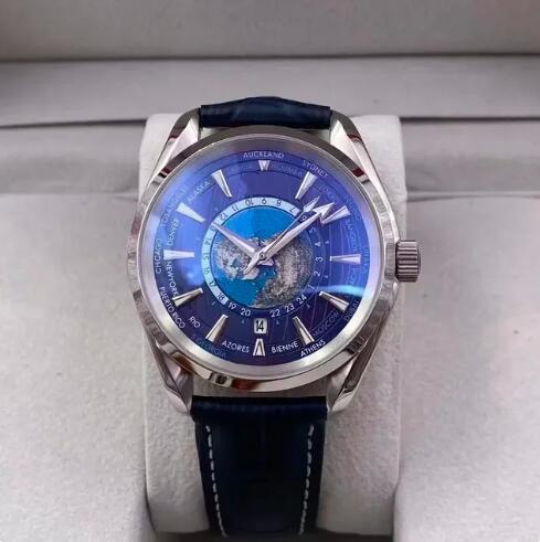 New Mens Automatic Mechanical Watch Stainless Steel Green Black Blue Canvas Leather Sapphire Dual Time