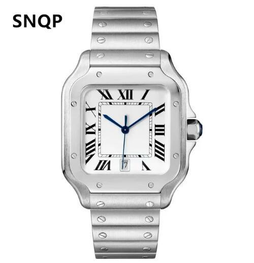 New Green Leather Automatic Mechanical Watch Men Womens Stainless Steel Blue Black White Rome Gold Bezel Wristwatch