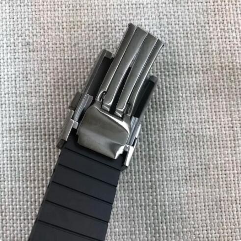 Luxury New Black Blue Rubber Digital Dual Time Display Mens Full Black Carbon Fiber Watch Fashion Watches