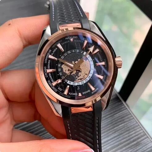 Luxury New Mens Watch Automatic Mechanical Watches Self Wind Movement Stainless Steel Silver Blue Rubber Rose Gold