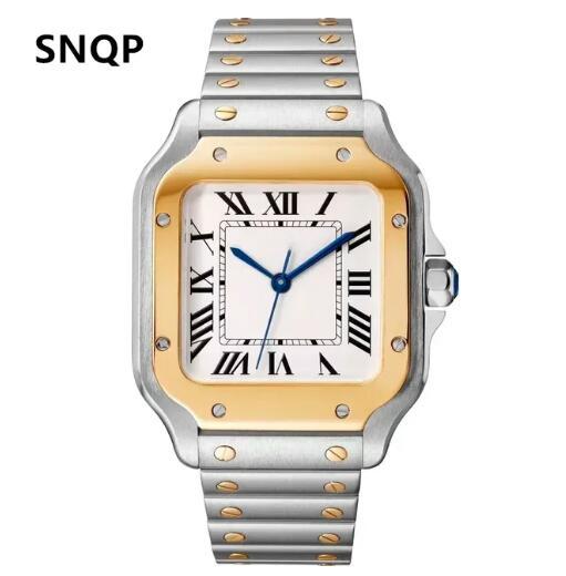 New Green Leather Automatic Mechanical Watch Men Womens Stainless Steel Blue Black White Rome Gold Bezel Wristwatch