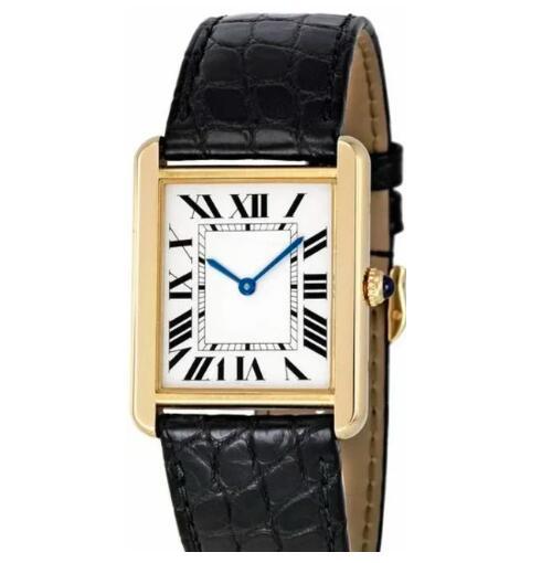 Luxury New Quartz Watch for Men Women Watches Stainless Steel Gold Silver Black Beather Female Ladies Tanks White Rome Dial