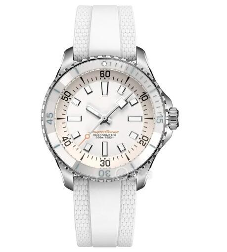 Luxury New Automatic Watch for Men Mechanical Watches SuperOcean Stainless Steel Black Blue Orange Rubber Sapphire Ceramic 42mm