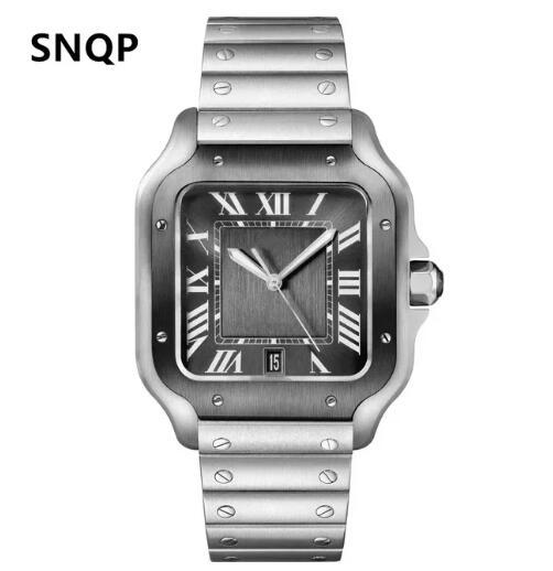 New Green Leather Automatic Mechanical Watch Men Womens Stainless Steel Blue Black White Rome Gold Bezel Wristwatch