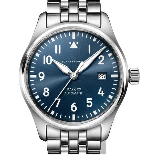 Luxury New Automatic Watch for Men Mechanical Watches Stainless Steel Strap Black Blue Pilots MARK XX 40mm