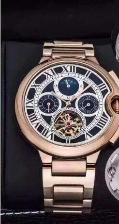 Luxury New Mens Mechanical Watch Automatic Tourbillion Skeleton Moon Phase Sport Watches