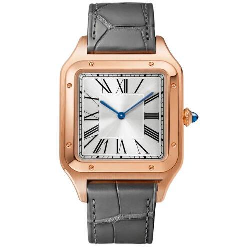 Luxury New Mens Women Watch Quartz Couple Rose Gold Black White Rome Dial Lover Leather Blue Reloj Hombre