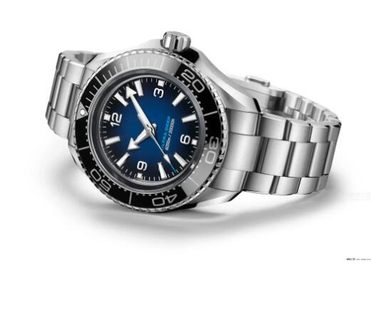 2023 New Mens Automatic Mechanical Watch Stainless Steel Blue Black Ceramic Bezel Sapphire Ultra Deep Wristwatch 45mm