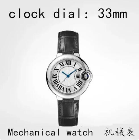 Luxury New Mechanical Watch Mens Automatic Rome White Dial Fashion Watches