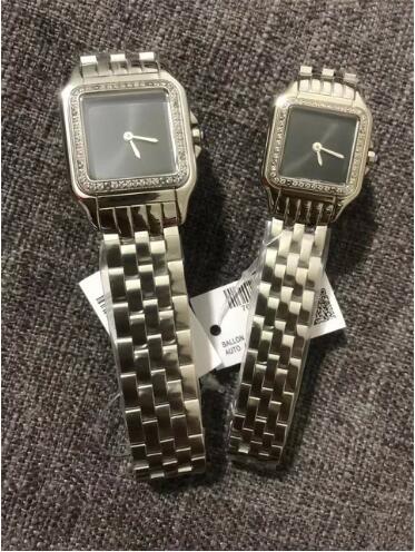Luxury New Quartz Watch for Men Women Panthere Tank Cheetah Square Lady Girl Gold Watches Waterproof Roman Dial Ultrathin Female