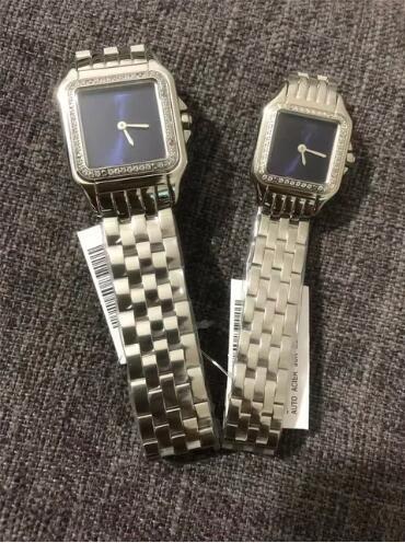 Luxury New Quartz Watch for Men Women Panthere Tank Cheetah Square Lady Girl Gold Watches Waterproof Roman Dial Ultrathin Female