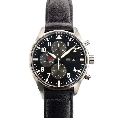 Luxury New Mens Mechanical Pilots Watch Automatic Prince Brown Leather Blue Dial Relogio Masculino