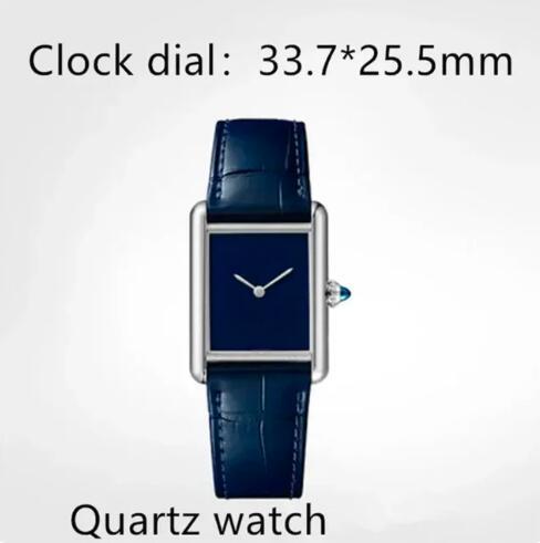 Luxury Men's Women's Watch Automatic Mechanical Quartz Sapphire Black Blue Couple Style Leather Ballon